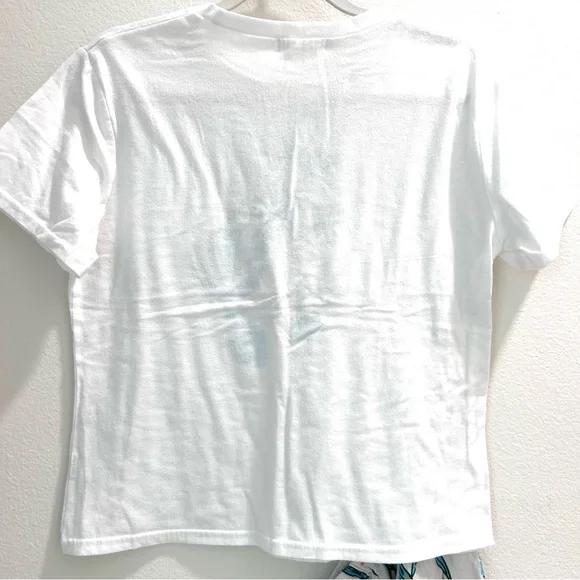 White Cactus Print Pajama Set - Picture 6 of 6